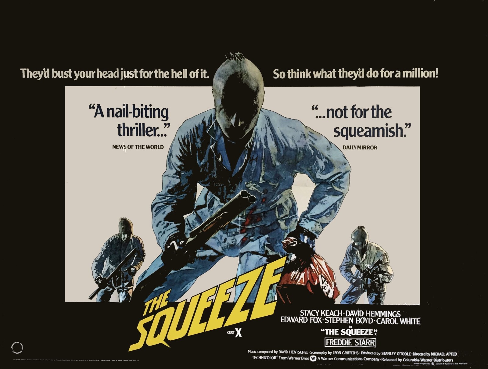 The Squeeze quad poster
